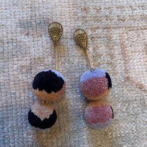 Mignonne Gavigan Pom Pom earrings